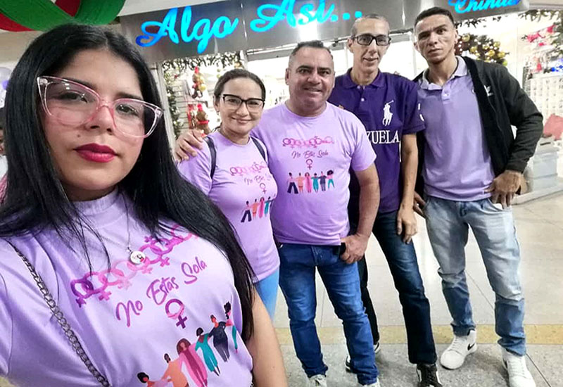 Efectúan actividad sobre la violencia contra la mujer 