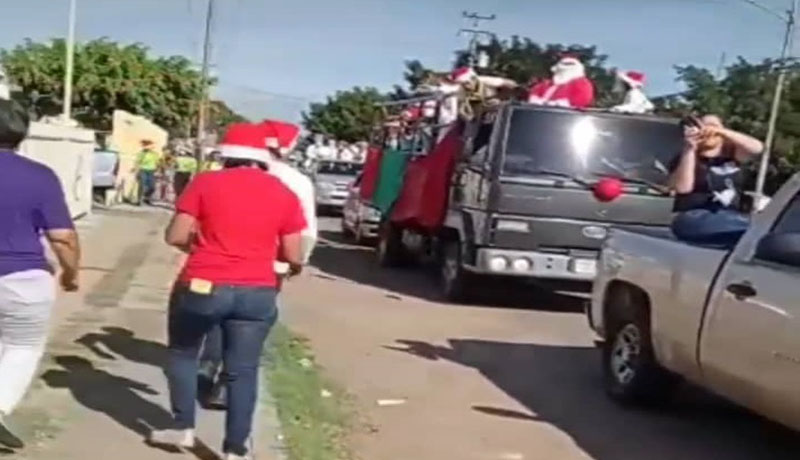 Elfo estará en la plaza Bolívar recibiendo donativos para la Caravana de Santa