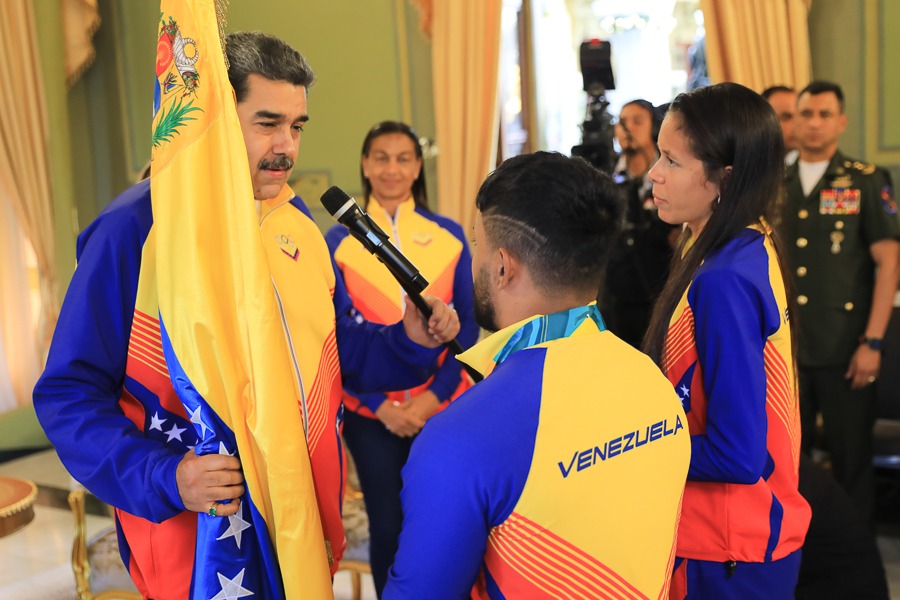 Maduro a medallistas