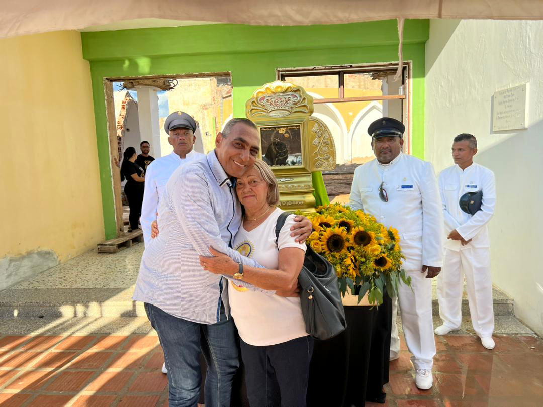 Nuestra Señora de Chiquinquirá visitó el municipio Santa Rita