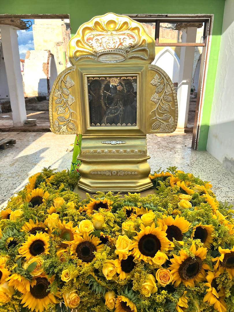 Nuestra Señora de Chiquinquirá visitó el municipio Santa Rita