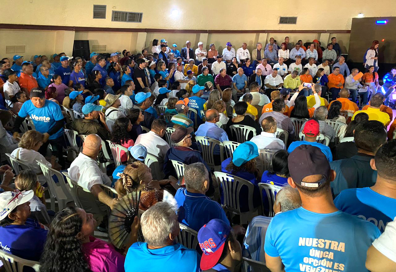 Partidos políticos del Zulia se unieron en apoyo a María Corina