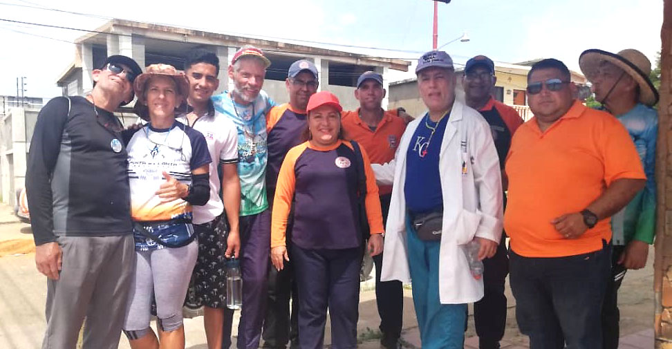 Peregrinos de la salud Barquisimeto 