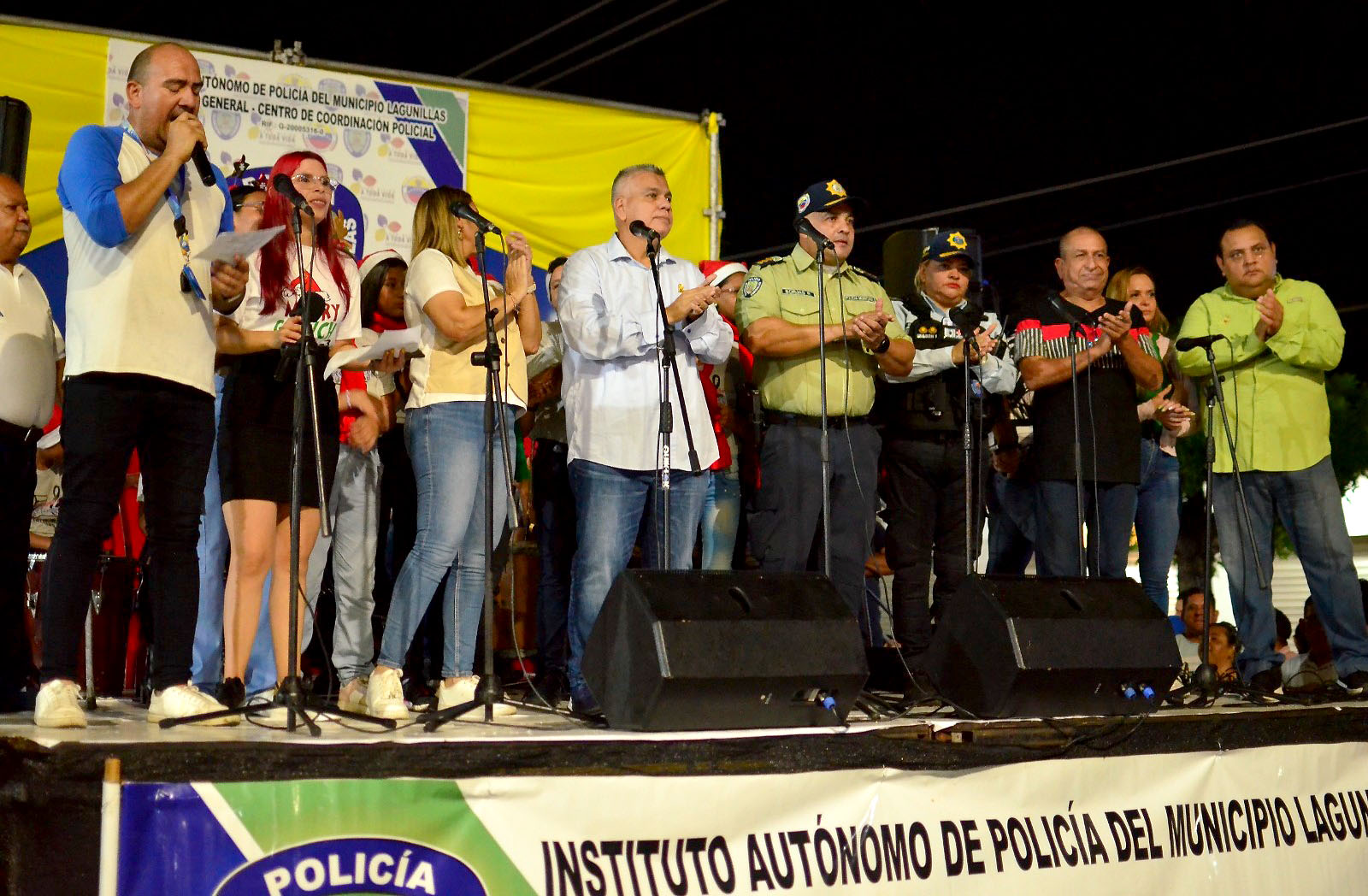 PoliLagunillas celebró la Navidad 2023 