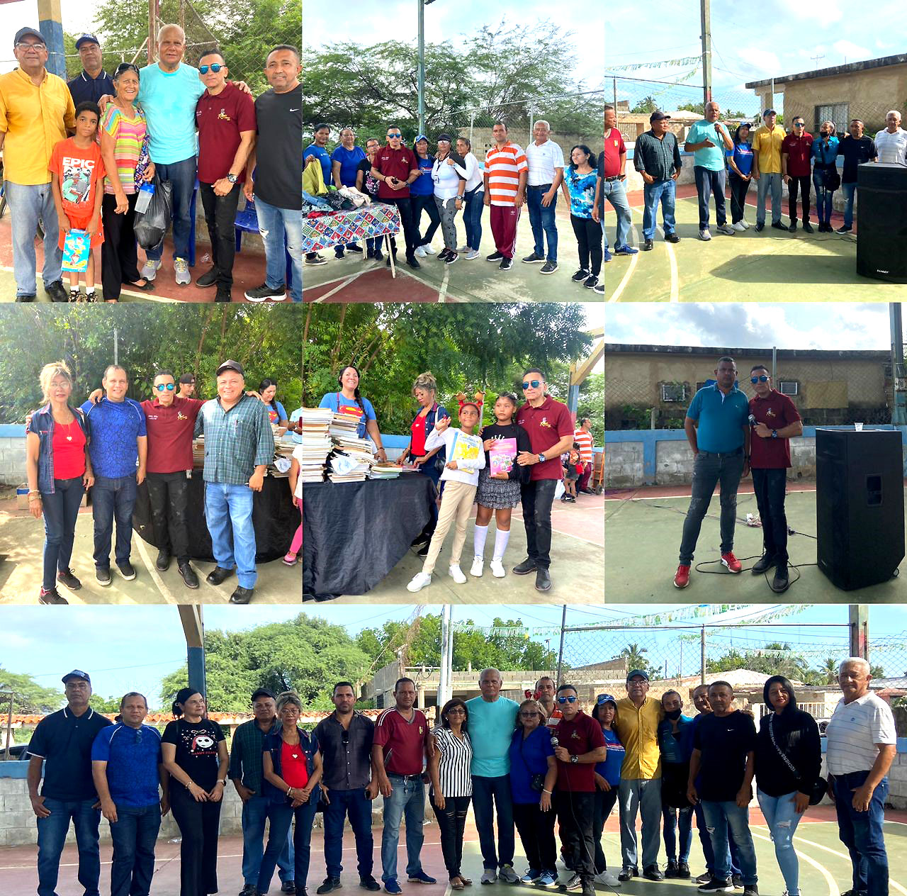 Realizan 7mo bazar gratis en el sector Miramar de Cabimas