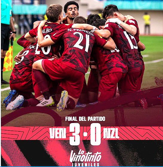 Venezuela debutó con goleada ante Nueva Zelanda