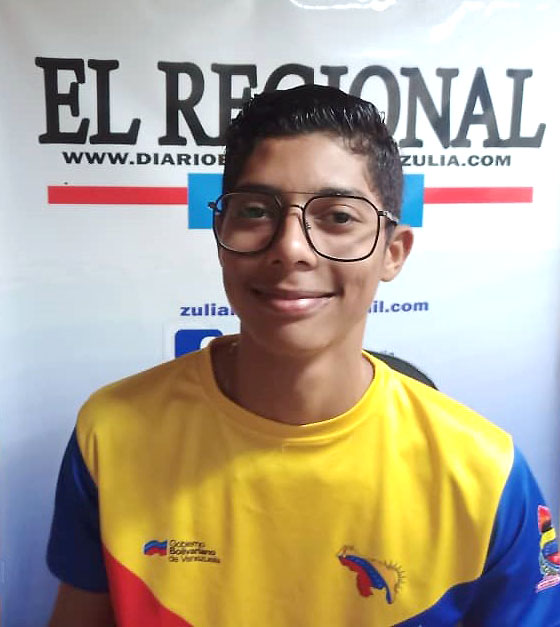 Atleta cabimense Ángel Ramírez