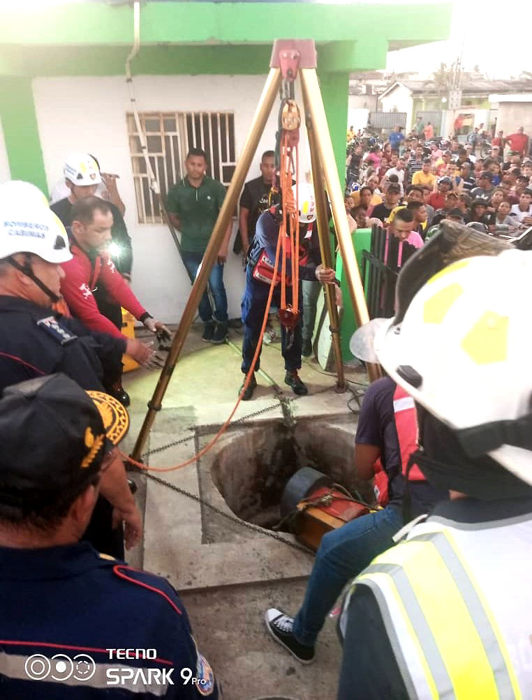 Quién era Harold Baptista, el bombero que murió cuando rescataba a un joven dentro de un pozo en Baralt
