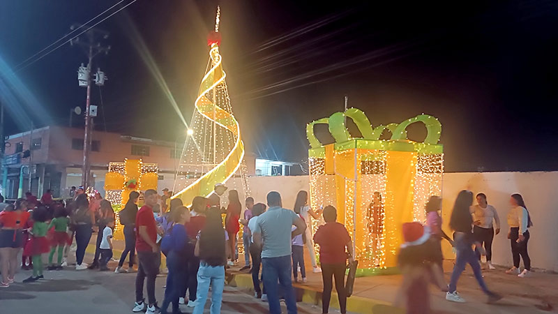 Navidad en Bachaquero 2023 inició con alegría y esperanza