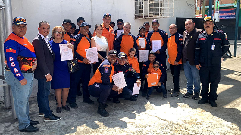 PC y Alcaldía de Lagunillas voluntarios