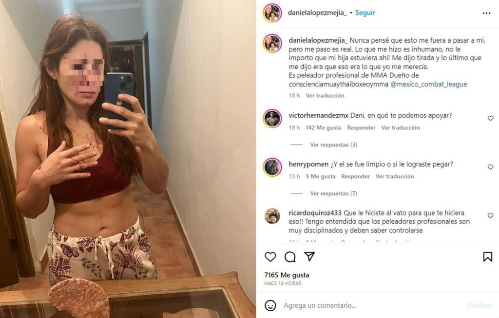 Peleador profesional mexicano agredió salvajemente a su expareja