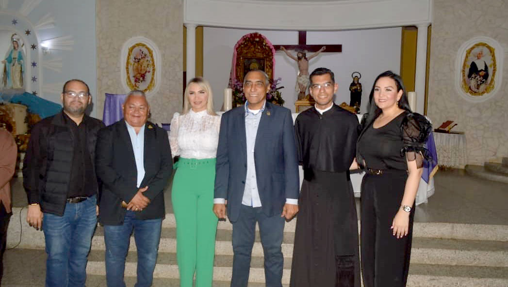 Pueblo de Santa Rita recibió jubiloso