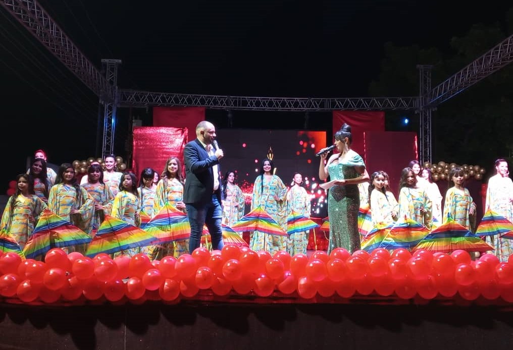 Reinas Infantiles de la II Feria en honor a la Virgen de Altagracia 