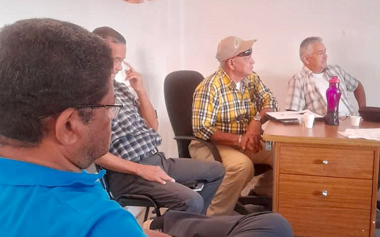Trabajadores de la COL María Corina Machado