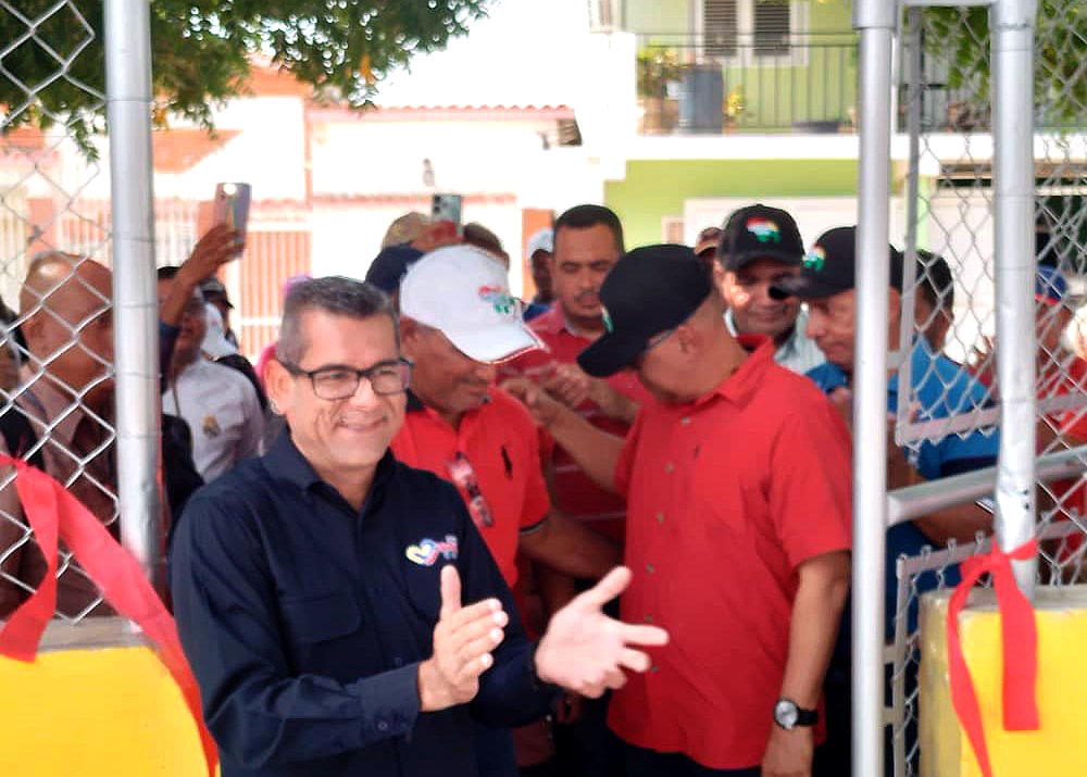 Inauguran cancha La Montañita en Cabimas 
