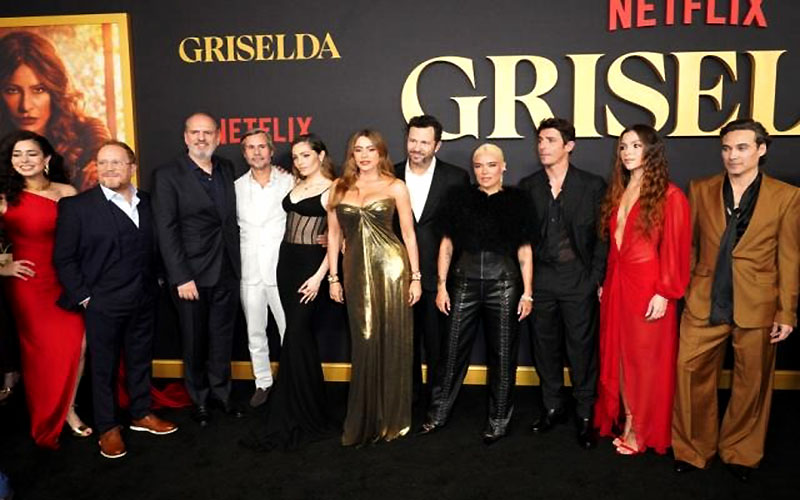 Amanda Dudamel invitada a premiere de Griselda