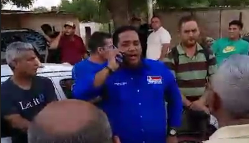 Alcalde Argelio Rivero pidió garantizar litraje de gasolina a conductores de Simón Bolívar 