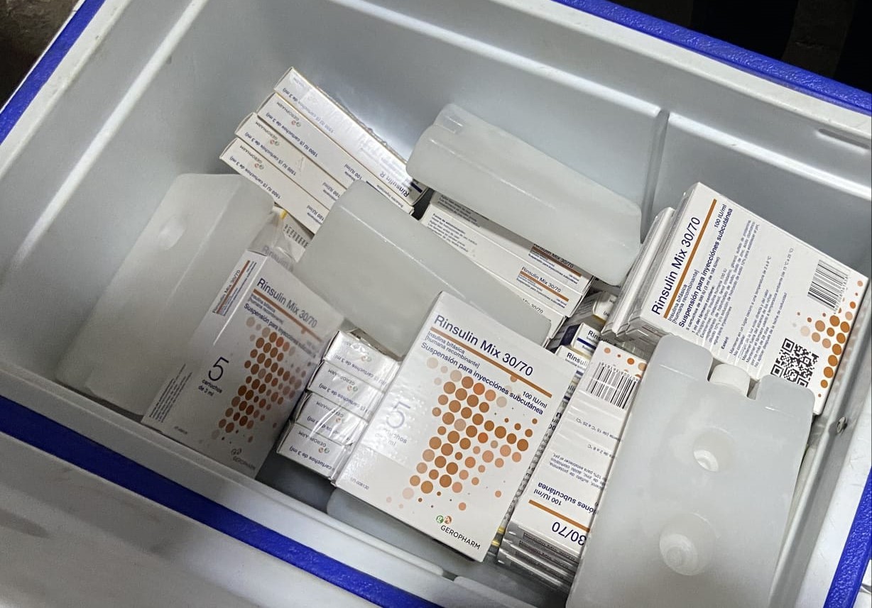 Arranca distribución de viales de insulinas