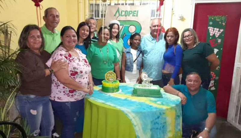Los dirigentes del partido Copei en Valmore Rodríguez celebraron 78 años de vida política y en defensa de la democracia.