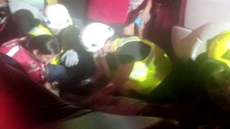 Herido en la avenida 42 de Cabimas