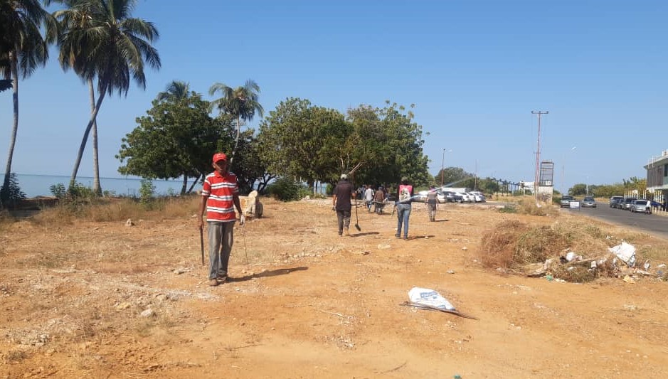 Imauca activa saneamiento ambiental en el Bulevar Costanero