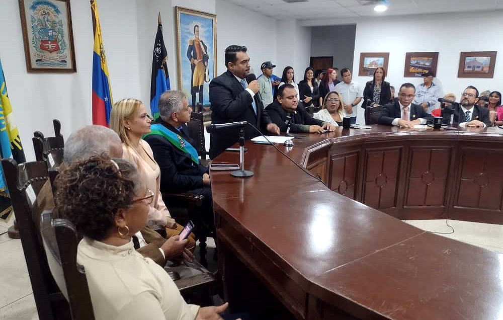 Javier Africano presidente del Concejo Municipal de Lagunillas