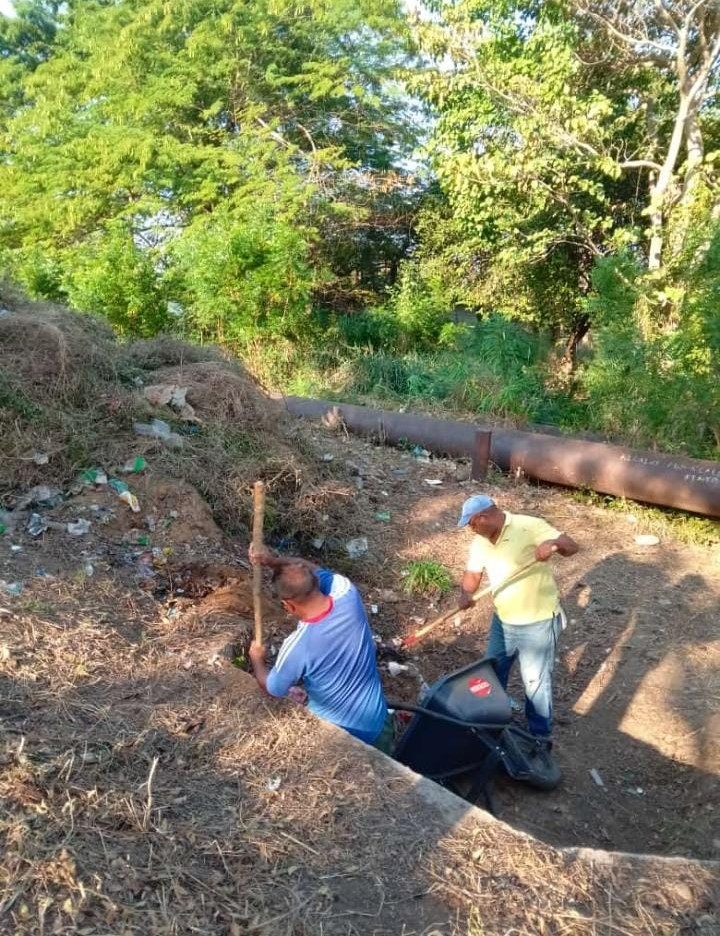 Jornada de saneamiento ambiental El Guanábano