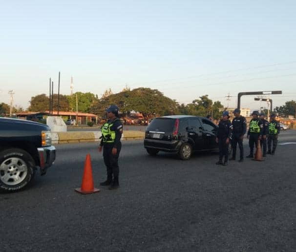 Fuerte operativo se registra en el municipio Simón Bolívar
