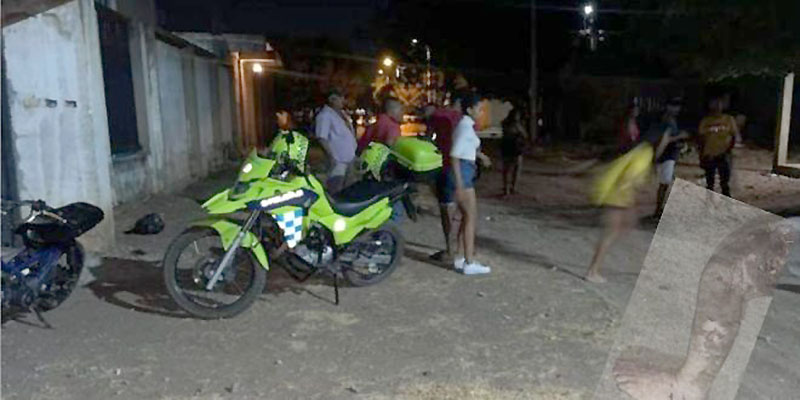 Restos de una bebé desmembrada