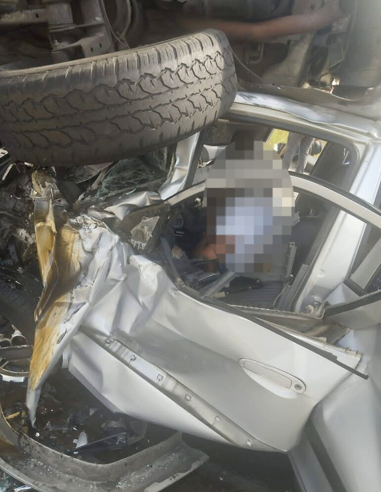 Un muerto y tres heridos en triple choque en la Barquisimeto-Acarigua