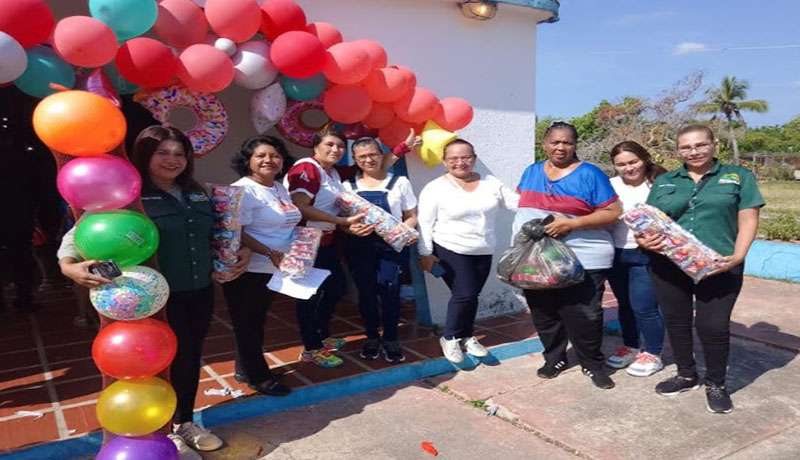La comunidad organizada de la Capilla San Benito del sector El Aserradero de Valmore Rodríguez realizaron la campaña “Brindando Amor” como parte de sus acciones sociales de este año 2024.