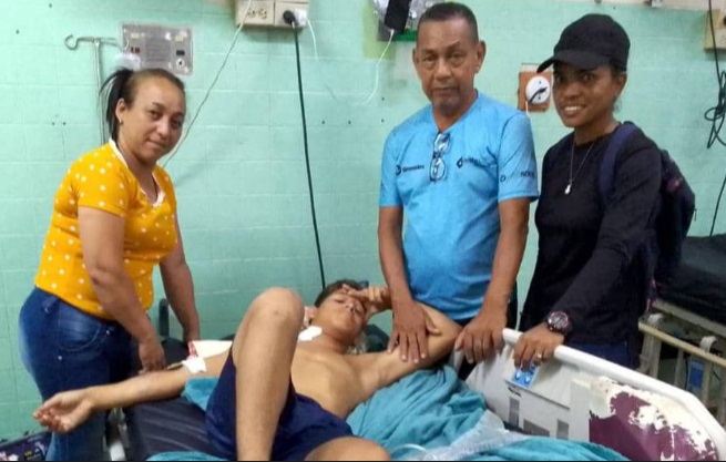 Jonkeiber Molina Losada retornó a casa