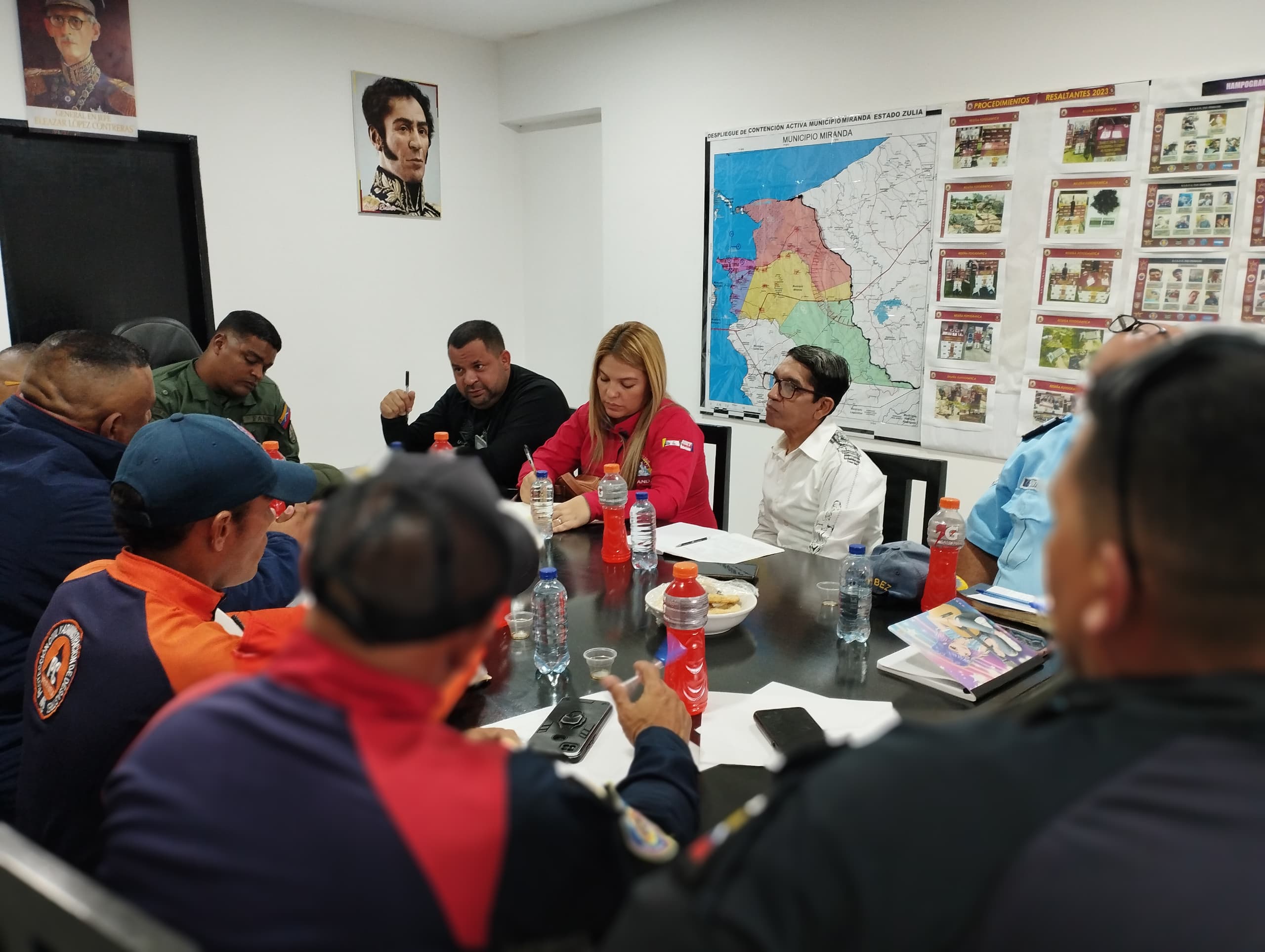 Alcaldía de Miranda y Cuerpos de Seguridad 