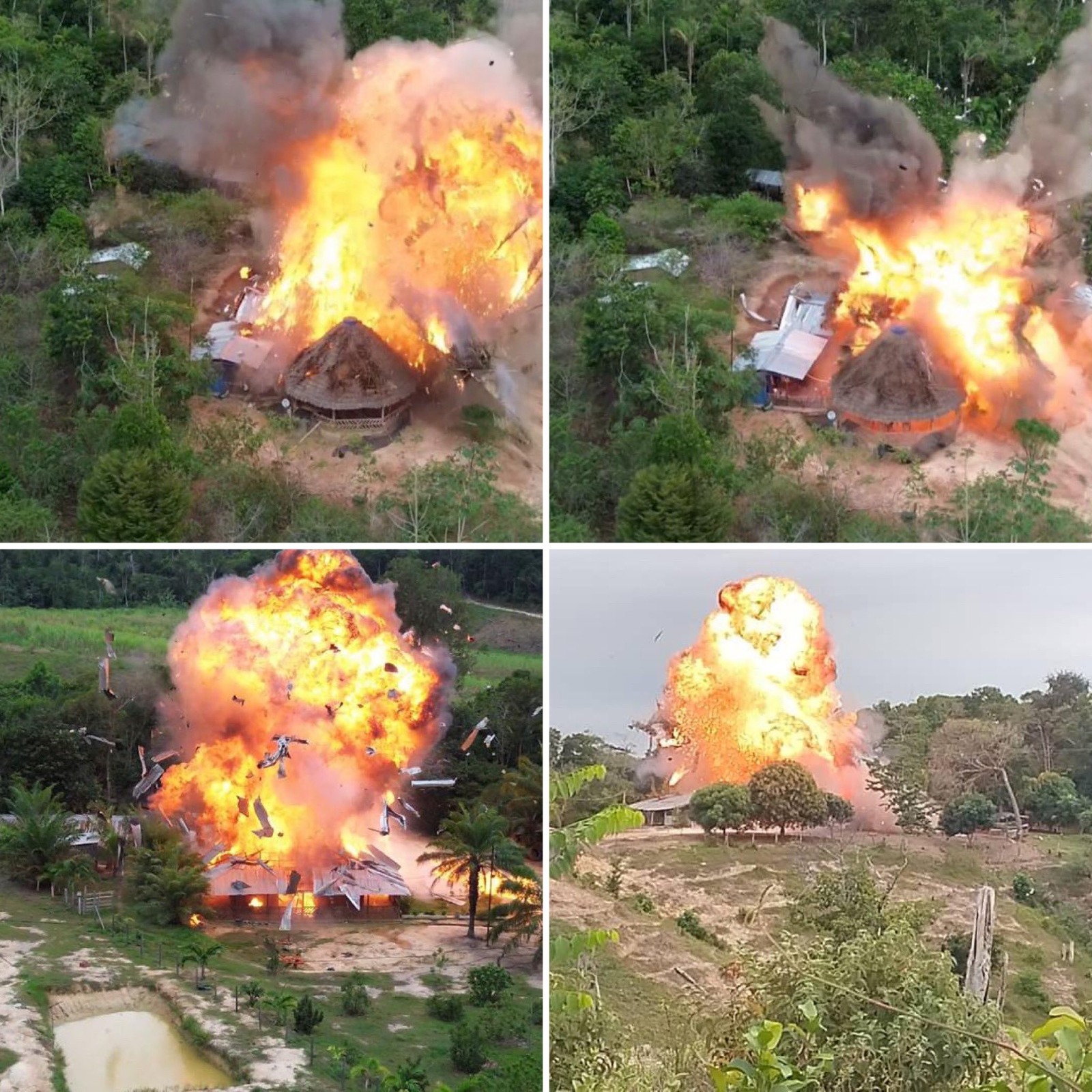 Funcionarios de la Fuerza Armada Nacional Bolivariana (FANB) desmantelaron cuatro campamentos, pertenecientes a los grupos TANCOL, así como un laboratorio que era utilizado para el procesamiento de drogas, en el estado Zulia.