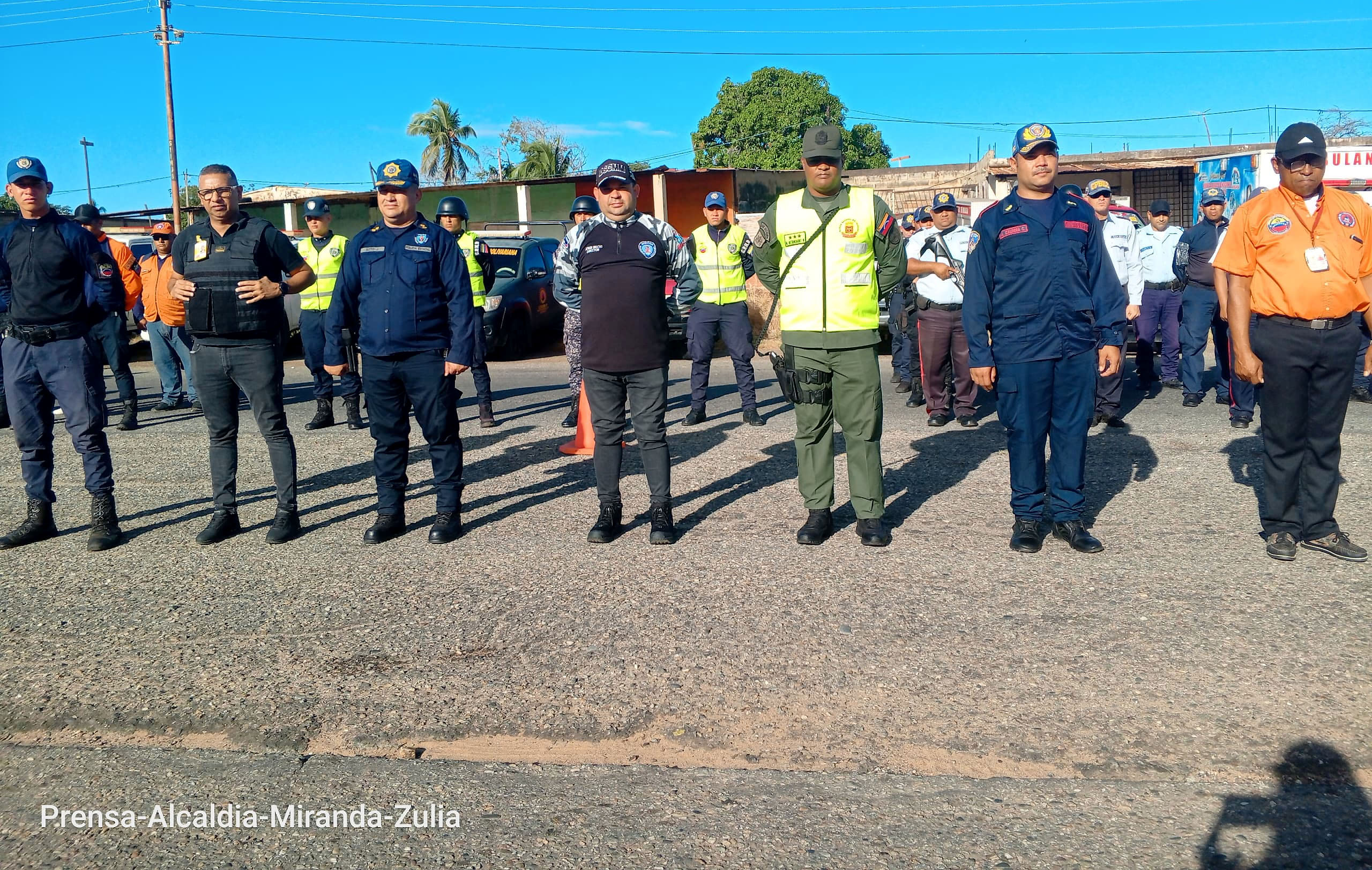 Despliegue de seguridad en Miranda