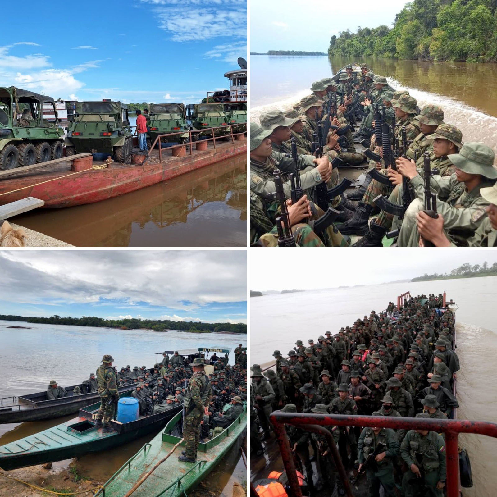 La Fuerza Armada Nacional Bolivariana (FANB) desplegará 20 Unidades de Reacción Rápida (URRA) para continuar con las acciones de protección de la naturaleza y desmantelamiento de campamentos de minería ilegal en el estado Amazonas.
