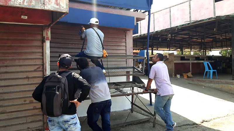 Reactivan rescate del Mercado Municipal de Cabimas