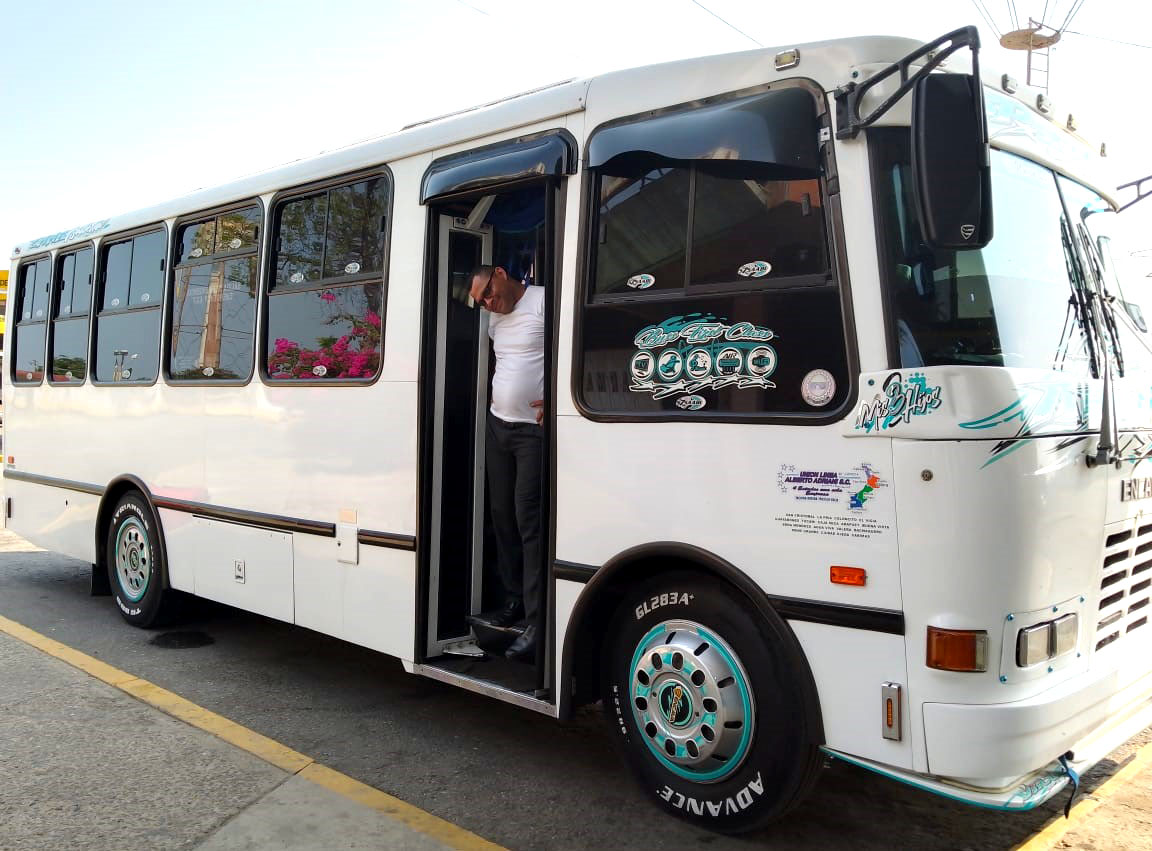 100 unidades de transporte interurbano 