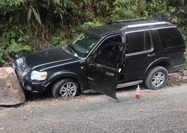Equipo de María Corina Machado resulta ileso tras accidente de tránsito en Mérida