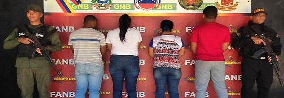 Fanb desmantela banda dedicada al tráfico de niños y adolescentes