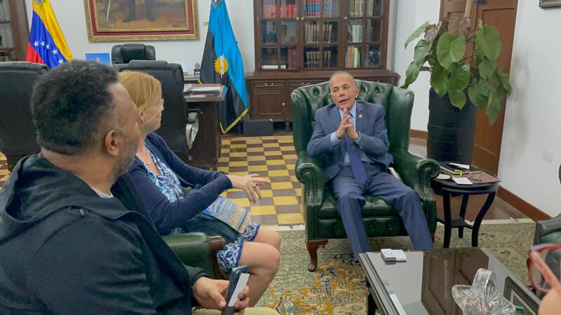Gobernador Rosales sostuvo encuentro con representantes del Instituto Latinoamericano de Investigación Social