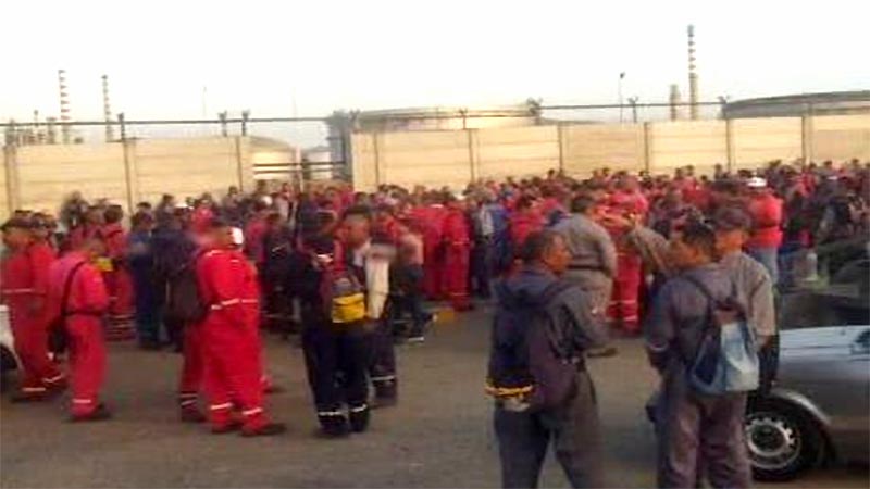 Incendio en la refinería Cardón dejó a cuatro trabajadores heridos