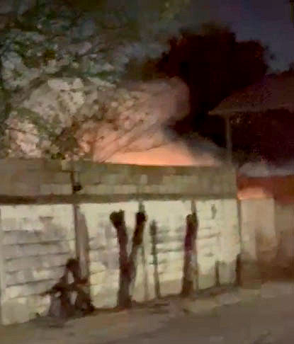 Incendio en Cinco Bocas