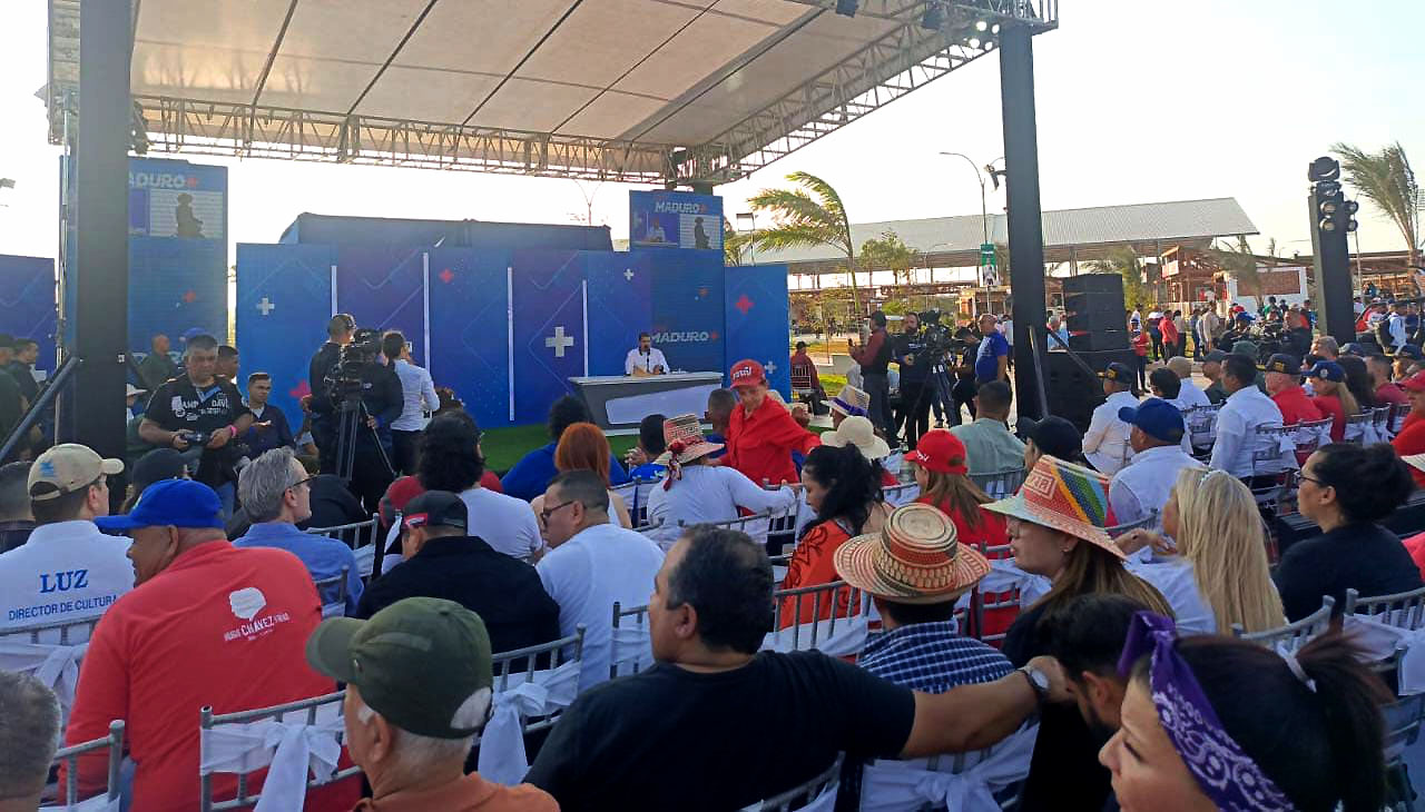 Presidente Nicolás Maduro ya llegó a Maracaibo