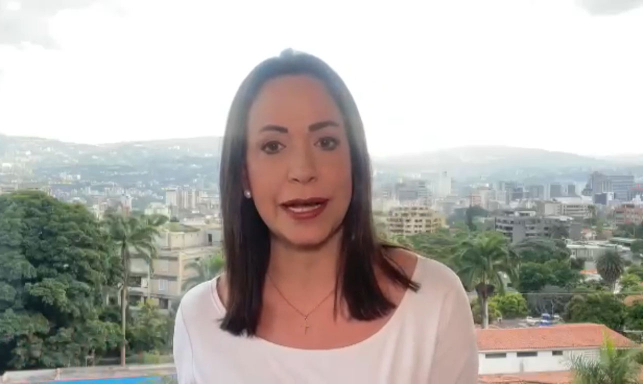 María Corina pidió a los venezolanos serenidad
