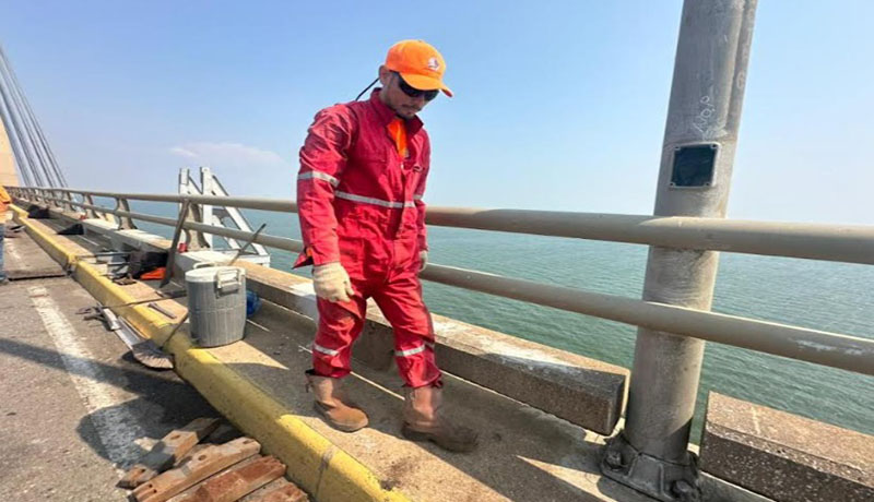 Trabajos en el Puente alcanza 80% de avance: Ramón Velásquez en Zulia