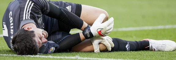 Thibaut Courtois se rompe el menisco de la rodilla derecha