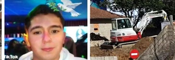 Venezolano murió por impacto de máquina excavadora
