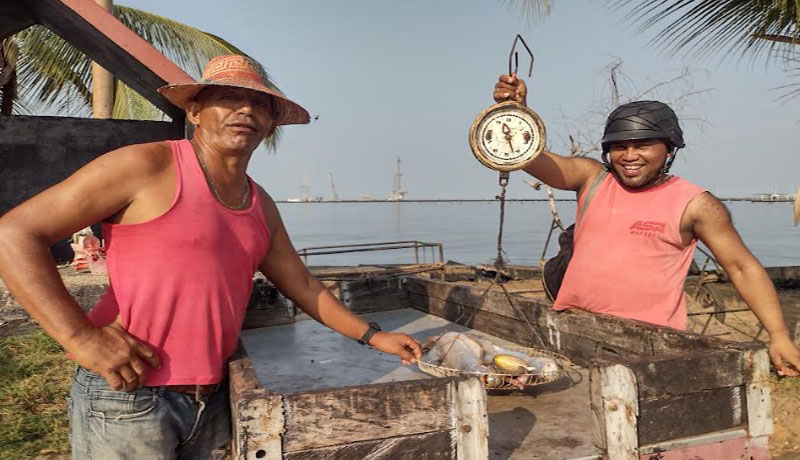 Los pescadores de Valmore Rodríguez garantizan el rubro marino para esta Semana Santa 2024 y que llegue a la mayoría de los establecimientos de la ciudad petrolera de la Costa Oriental del Lago del estado Zulia.