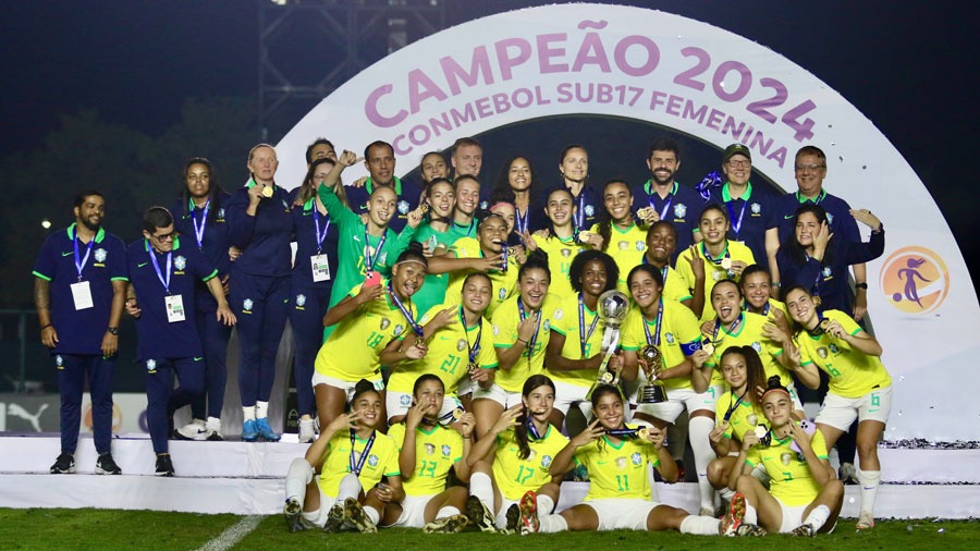Brasil se consagró en el Sudamericano sub-17